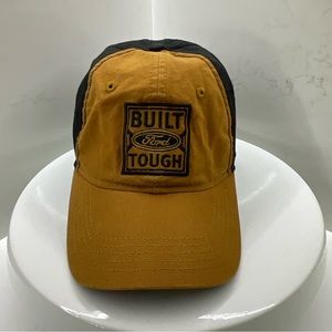 Built Ford Tough strapback baseball cap hat one size adjustable unisex